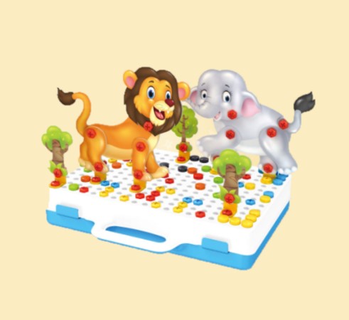 Układanka Mozaika 3D 198 Elementów Walizka 683A