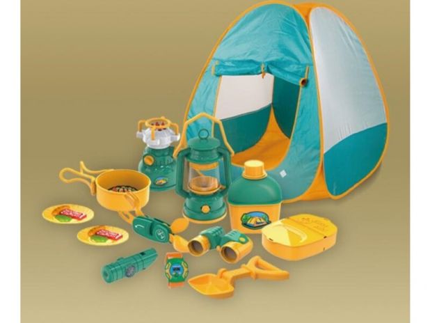 Zestaw Kempingowy Z Namiotem 13 Elementów FDE8940