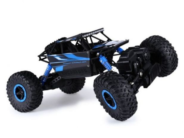Samochód RC Zdalnie Sterowany ROCK CRAWLER 1:18 2,4GHz NIEBIESKI HB-P1802